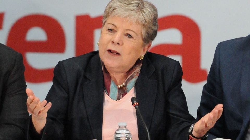 Alicia Bárcena, secretaria de Relaciones Exteriores.