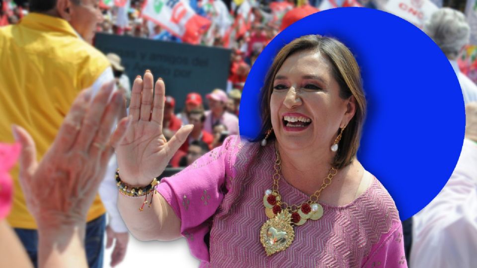 Xóchitl Gálvez, virtual candidata presidencial del Frente Amplio por México.