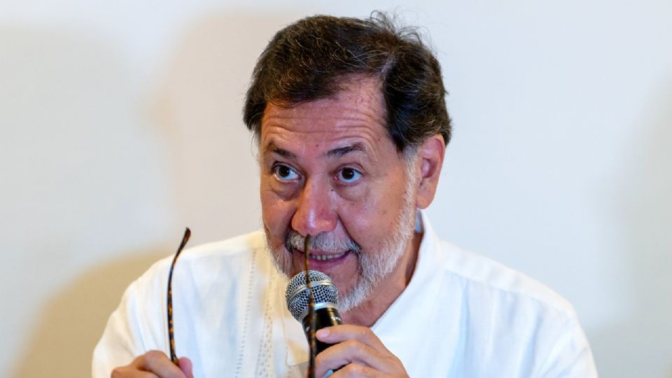 Gerardo Fernández Noroña, aspirante presidencial.