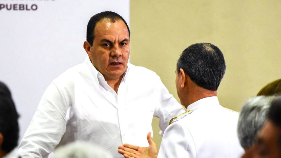El gobernador de Morelos, Cuauhtémoc Blanco.