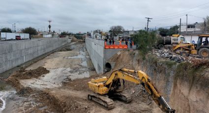 Finaliza primera etapa de reparación de Arroyo Topo Chico en San Nicolás