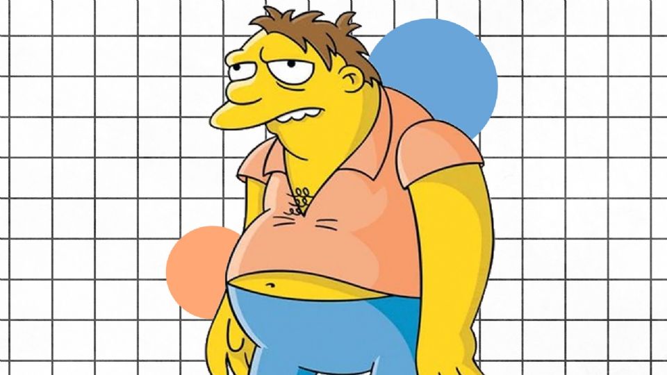 Los Simpson: Así sería Barney en la vida real, según la Inteligencia Artificial