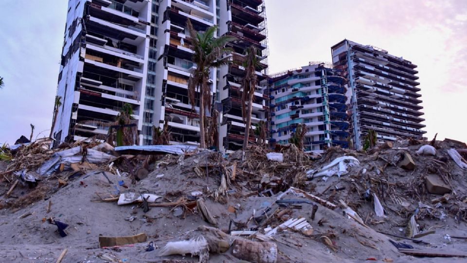 Fotografía de archivo. Acapulco se vio duramente afectado por el huracán Otis.