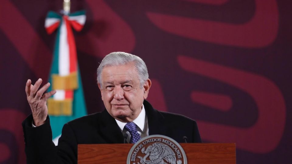 Andrés Manuel López Obrador desde Palacio Nacional.