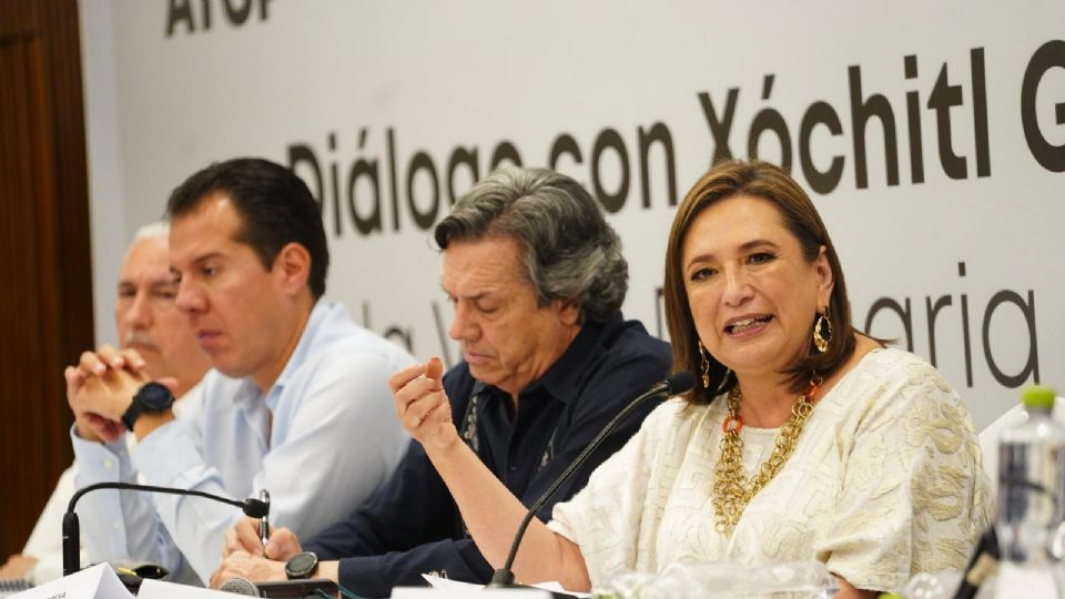 Xóchitl Gálvez, aspirante presidencial.