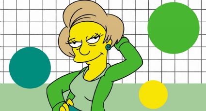 Así se vería Edna Krabappel si fuera una persona real, según la Inteligencia Artificial