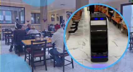 Mesero robot en restaurante de Monterrey ¿En dónde se encuentra?