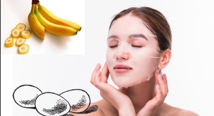 Skincare: La poderosa mascarilla de huevo con plátano; beneficios, cómo hacerla y efectos