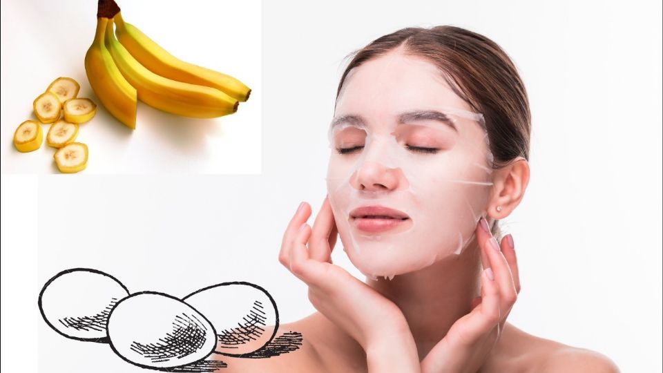Skincare: La poderosa mascarilla de huevo con plátano: beneficios, cómo hacerla y efectos.