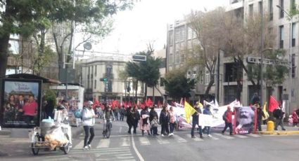 Se moviliza el FPR hacia Gobernación y exigen diálogo con la titular Luisa Alcalde
