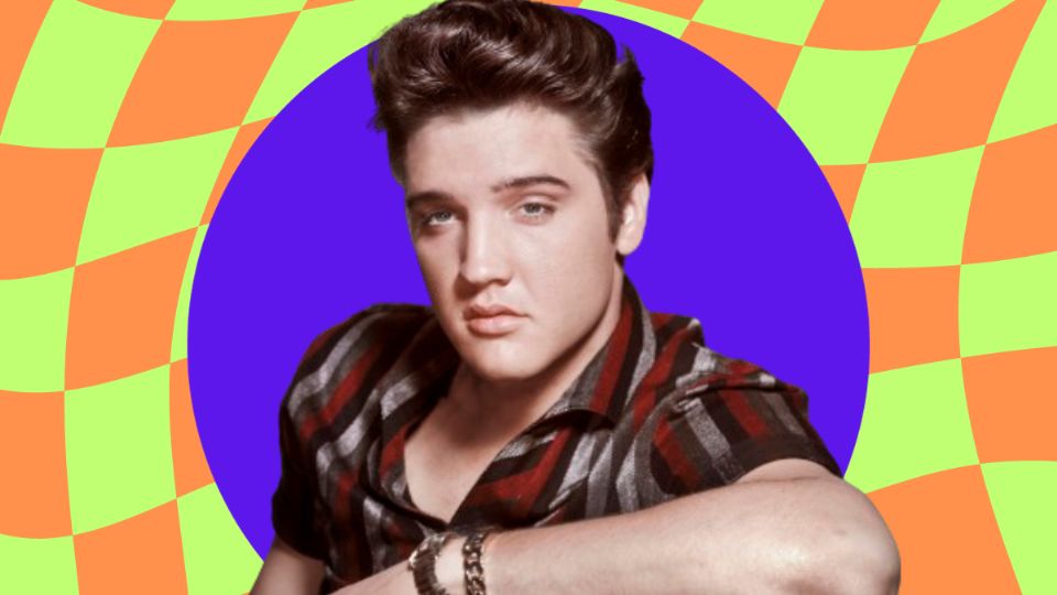Elvis Presley, cantante de Rock and Roll.
