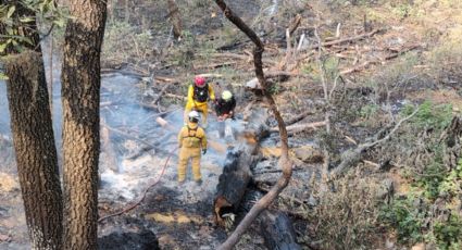 Incendio en la sierra de Iturbide consume 80 hectáreas