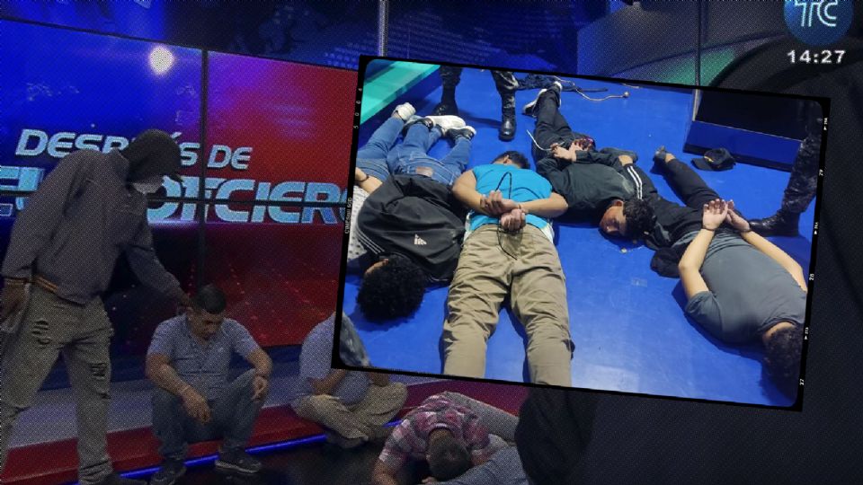 Liberaron a los retenidos de canal de TV en Ecuador.