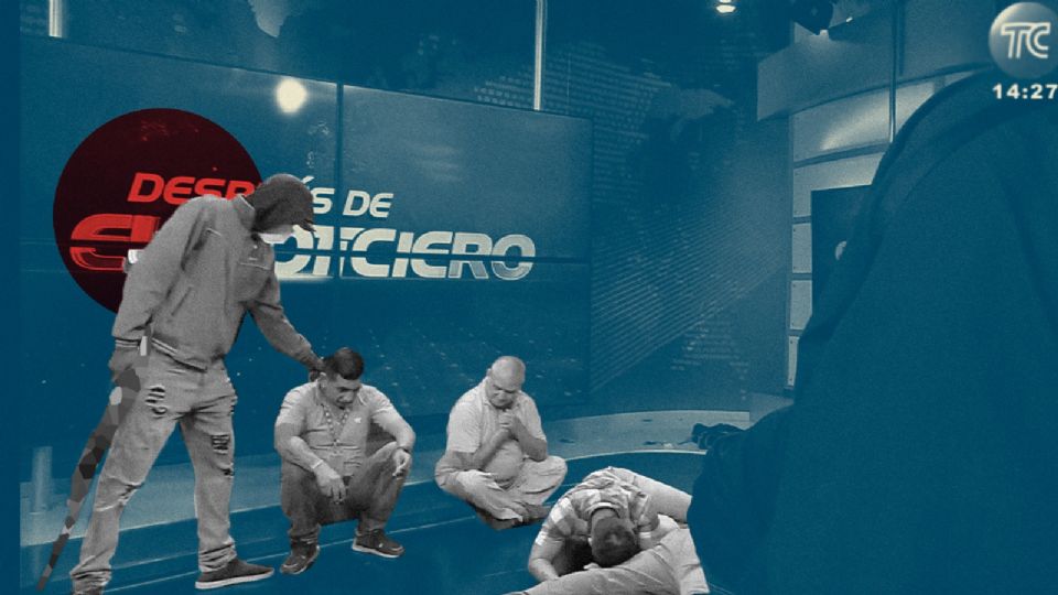 El ataque a televisora en vivo generó indignación.