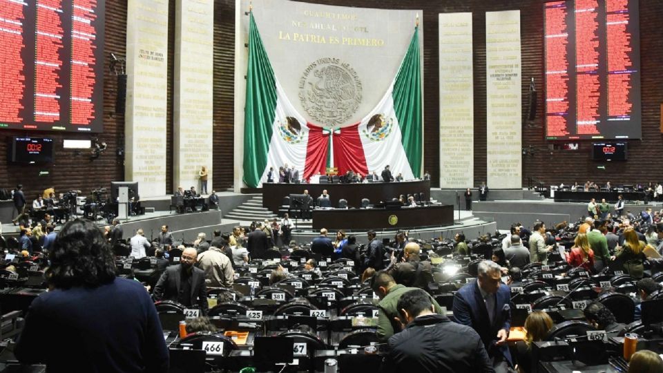 Sesión del pleno de la Cámara de Diputados.