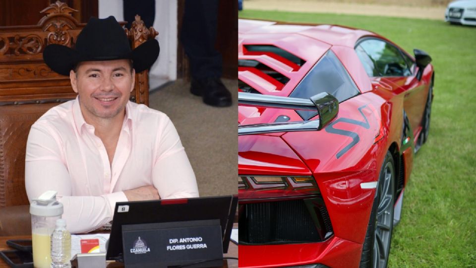 El diputado Antonio Flores fue tendencia en redes por presumir su lujoso Lamborghini de varios millones de pesos en una zona vulnerable.