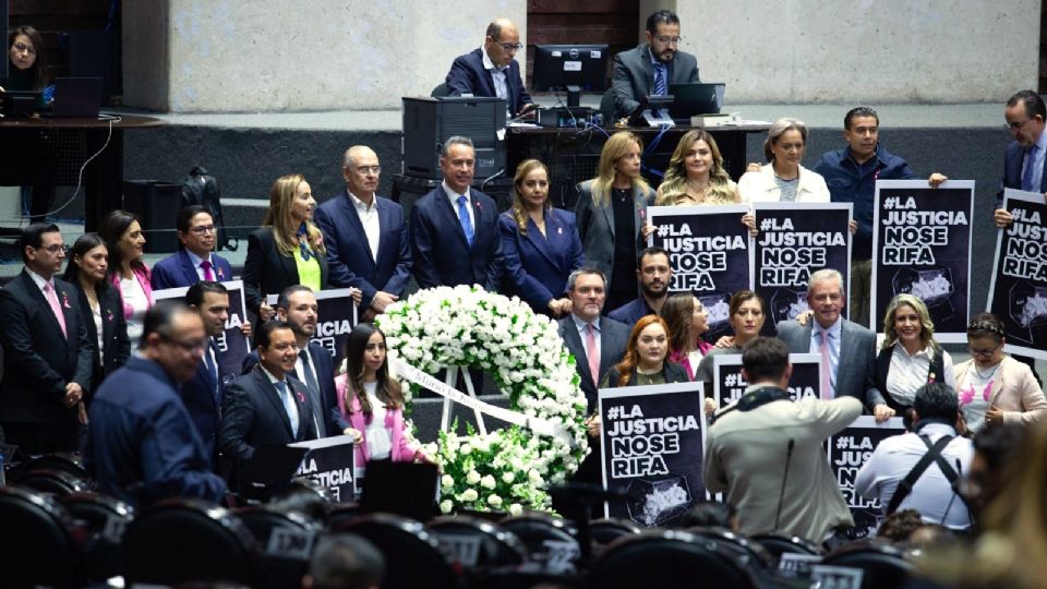 Sesión en la Cámara de Diputados.