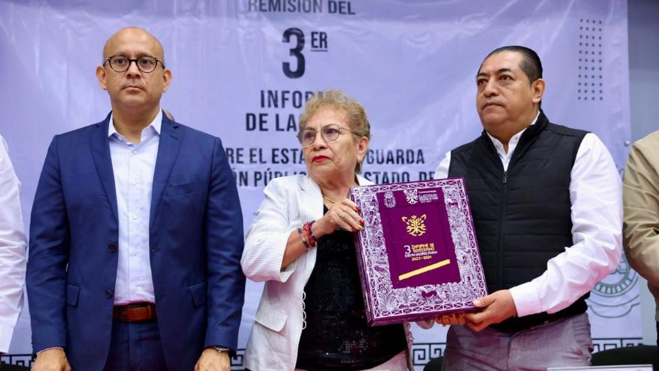 'Durante esta gestión los retos han sido numerosos', aseguró la gobernadora.