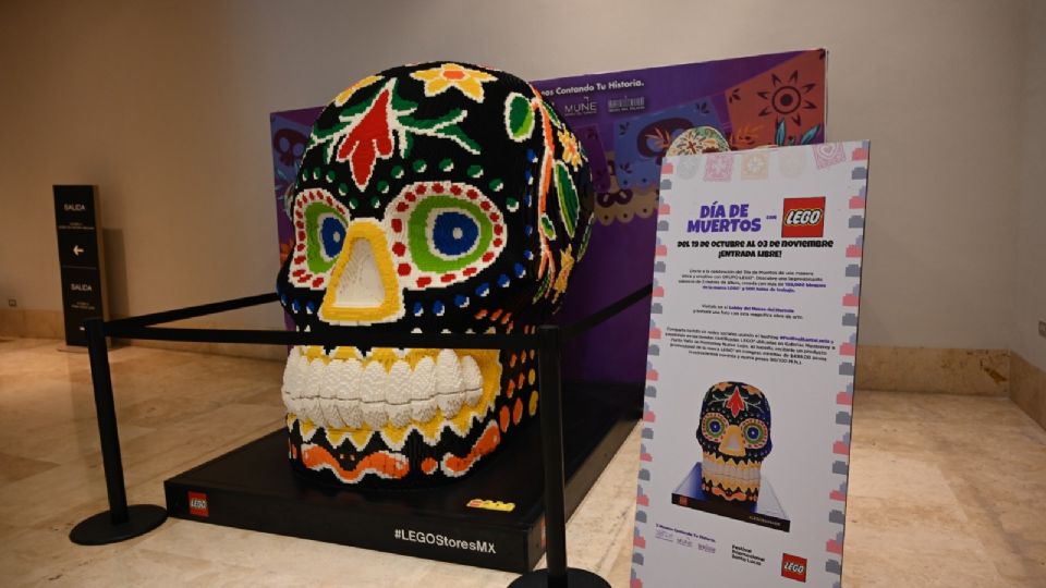 Los visitantes que acudan a ver la gran calavera en el vestíbulo del Museo del Noreste podrán acceder al espacio en forma gratuita. 
