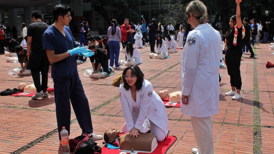 Los estudiantes de la UNAM pusieron en práctica sus conocimientos.