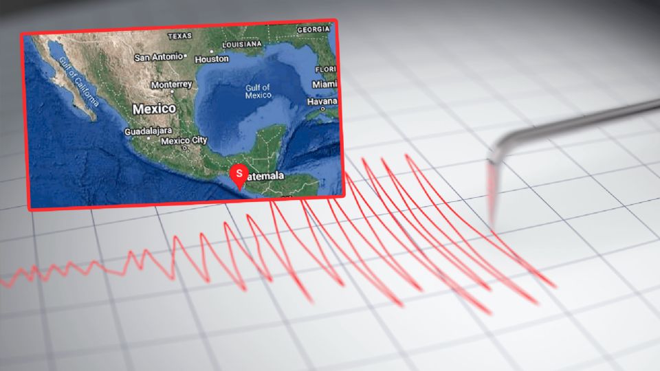 El sismo en Chiapas se registró a las 08:46 horas de este viernes 25 de octubre.