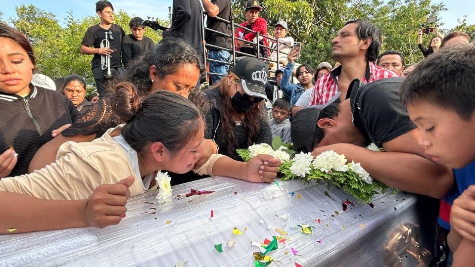 Familiares despidieron a Liliana Guadalupe.