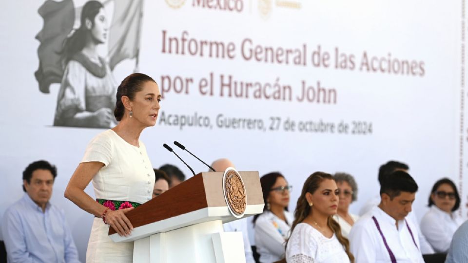 Claudia Sheinbaum, presidenta de México.