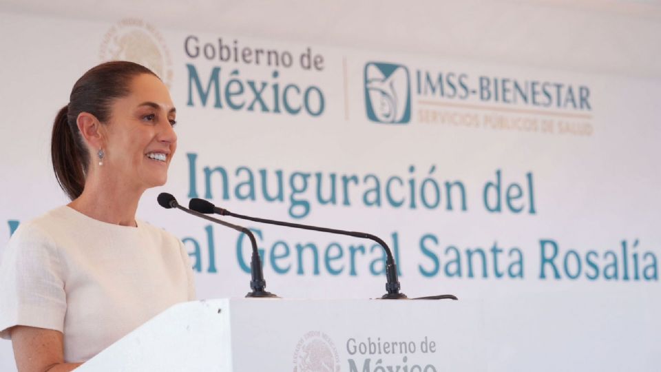 Claudia Sheinbaum Pardo, presidenta de México.