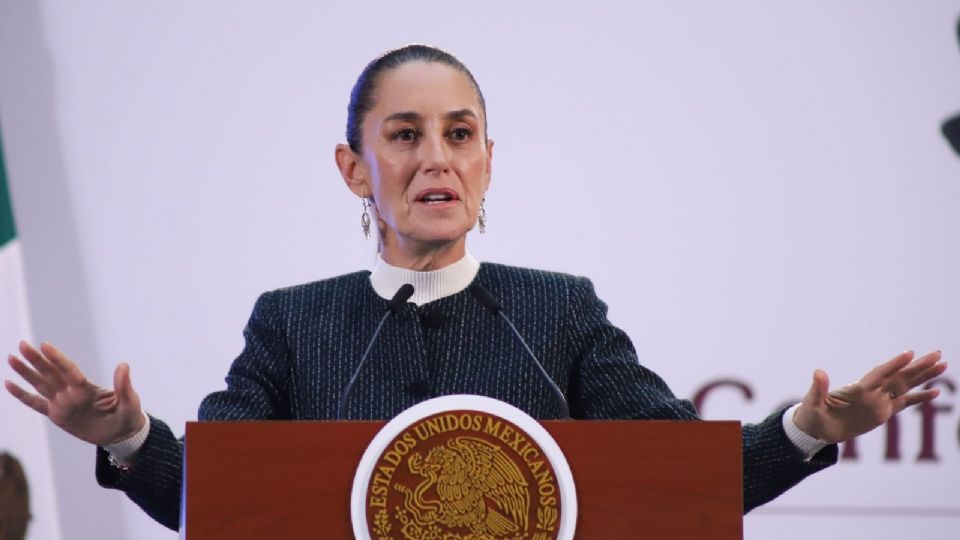 Claudia Sheinbaum Pardo, presidenta de México.