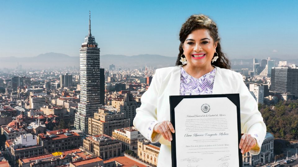 Clara Brugada toma protesta como nueva Jefa de Gobierno de la CDMX.