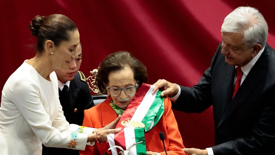 Claudia Sheinbaum e Ifigenia Martínez.