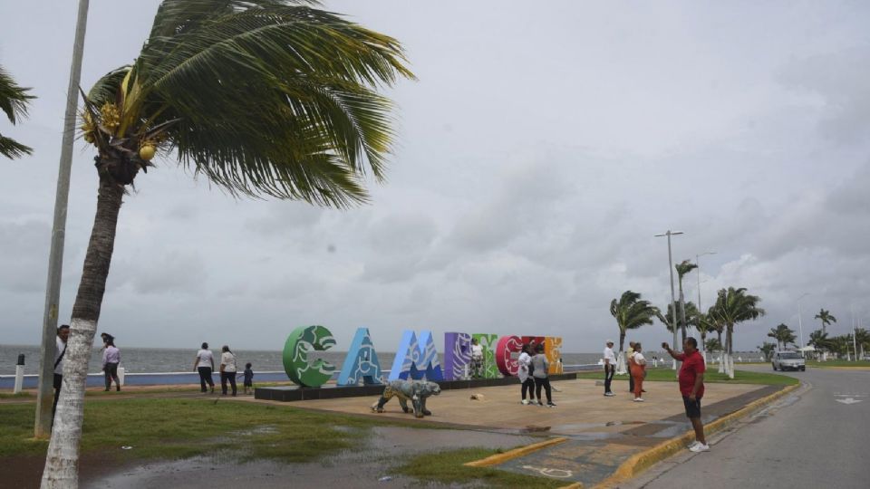 Se mantiene él pronóstico de  lluvias torrenciales en Campeche.