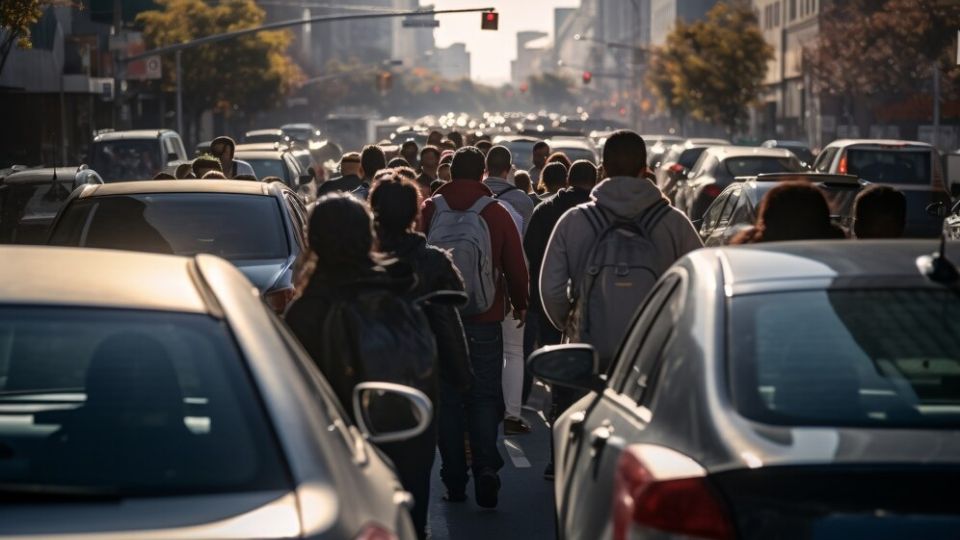 Las concentraciones que habrá el día de hoy en la Ciudad de México provocarán afectaciones en el tráfico vehicular.