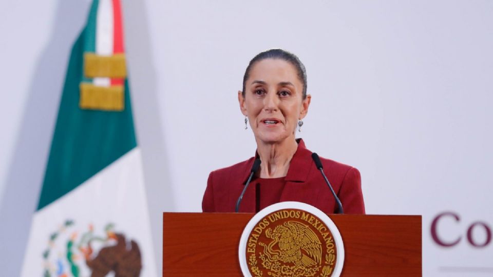 La presidenta Claudia Sheinbaum obtiene el respaldo de la mayoría de los mexicanos.