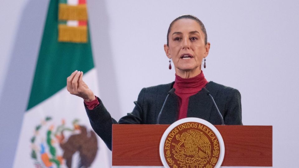 Claudia Sheinbaum Pardo, presidenta de México.