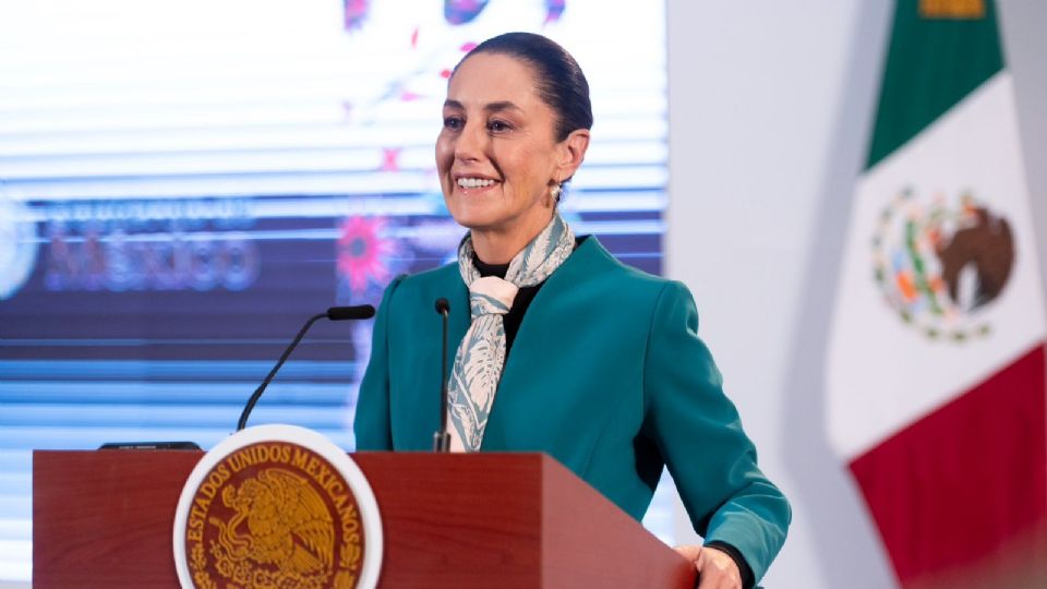 Claudia Sheinbaum Pardo, presidenta de México.