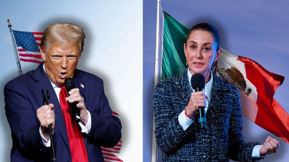 Claudia Sheinbaum felicita a Donald Trump por su triunfo en las elecciones.