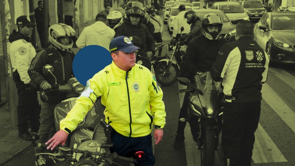 ¿Qué policías te pueden multar por una infracción de tránsito, según el reglamento de la CDMX?