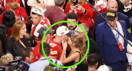 El beso entre Taylor Swift y Travis Kelce al final del Super Bowl LVIII