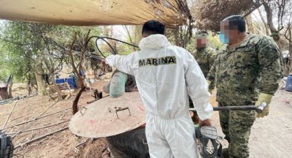 Desmantelan mega narcolaboratorio en Sonora