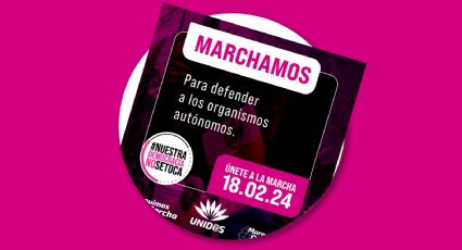 Convocan a marchar este 18 de febrero en defensa de la democracia y las libertades en CDMX