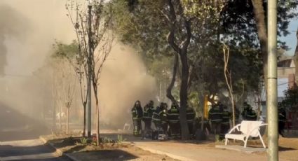 Bomberos controlan fuga de gas natural en alcaldía V. Carranza