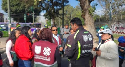 Vecinos de Iztacalco realizan otra protesta por falta de agua