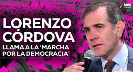 Marcha por la Democracia: ¿Cuáles son los objetivos de Lorenzo Córdova?