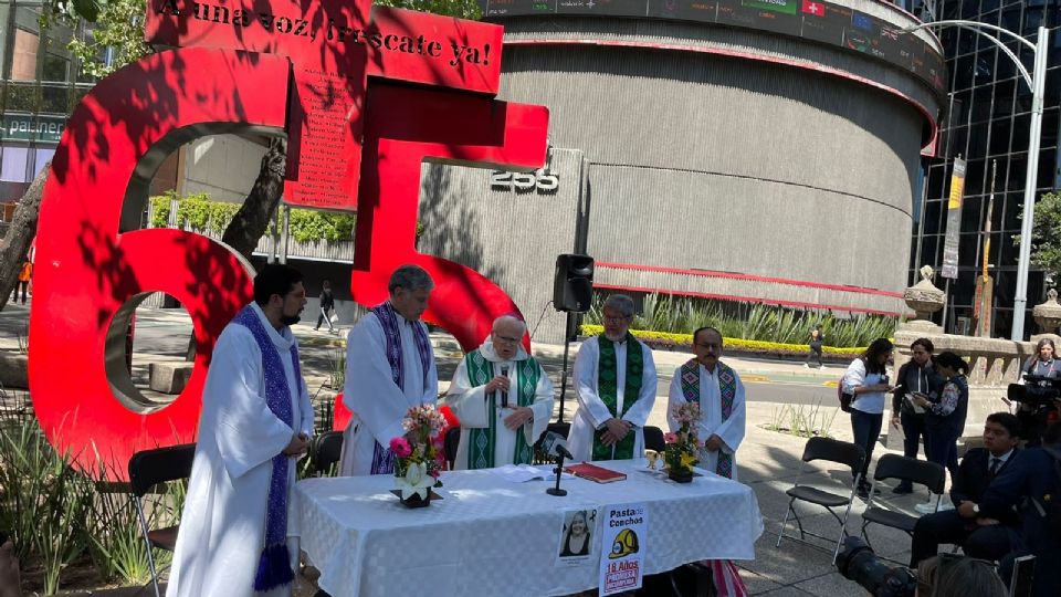 Se llevó a cabo una misa por los 18 años de la explosión en la mina Pasta de Conchos en Coahuila.