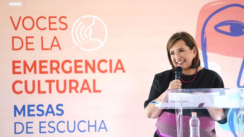 Xóchitl Gálvez, aspirante presidencial.