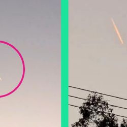 Así fue captado el presunto meteoro en el cielo del Edomex y CDMX