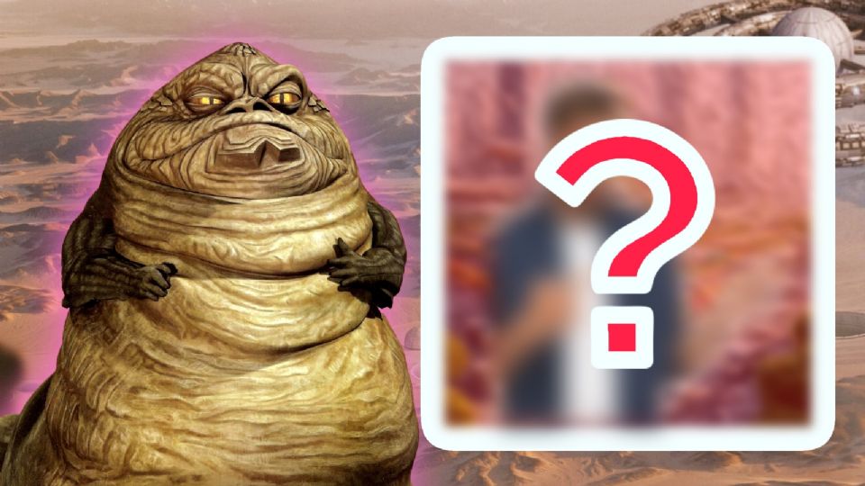 Jabba el Hutt, personaje de Star Wars.