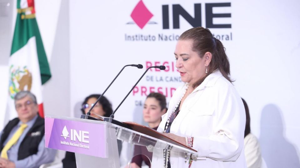 Guadalupe Taddei, presidenta del INE.