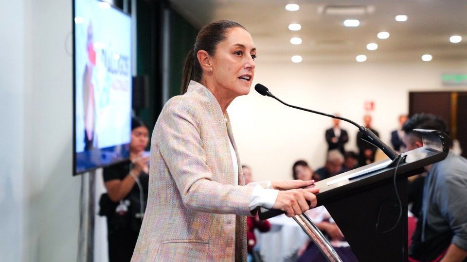 Claudia Sheinbaum, aspirante presidencial por Morena.